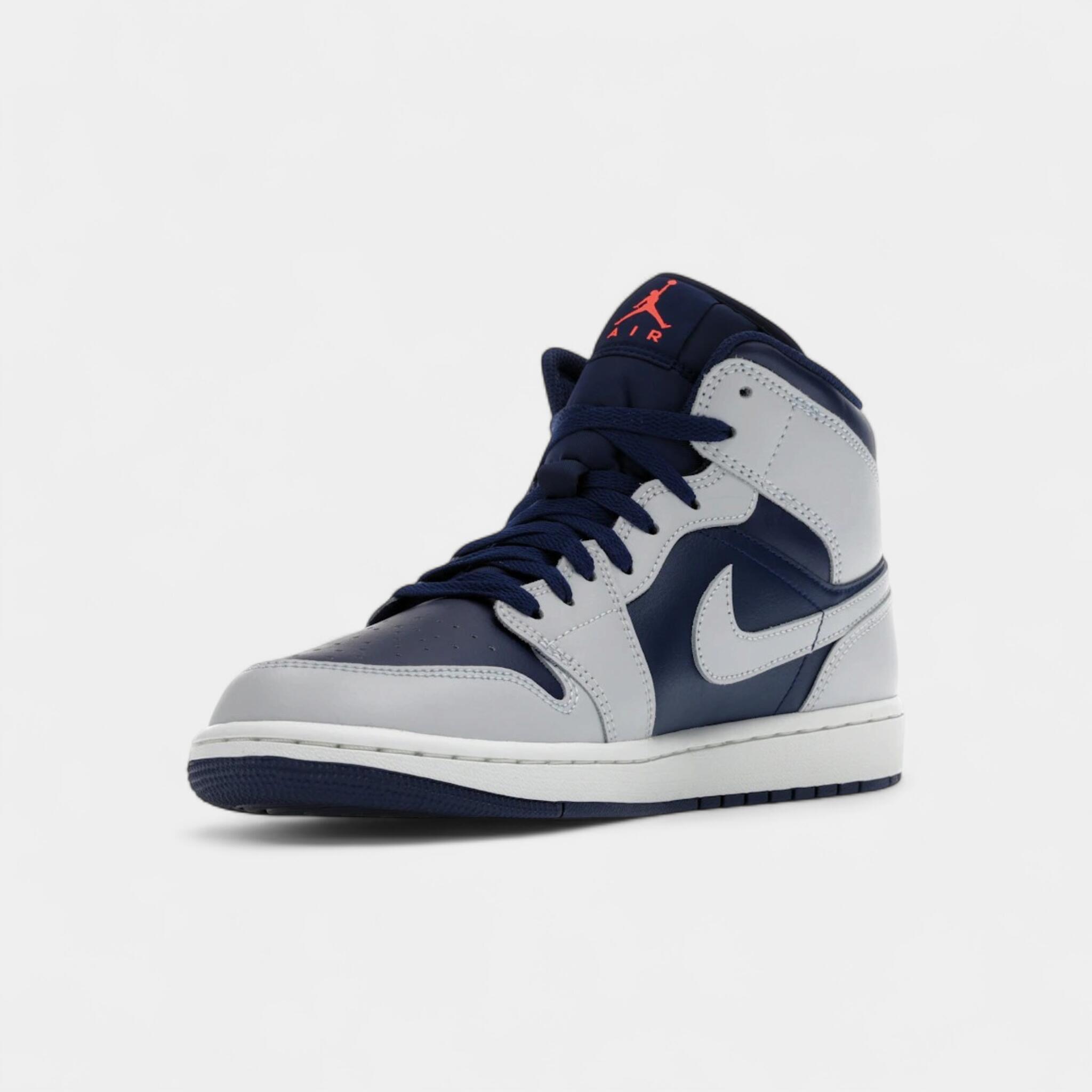 Jordan 1 Mid Blue Void 3/4