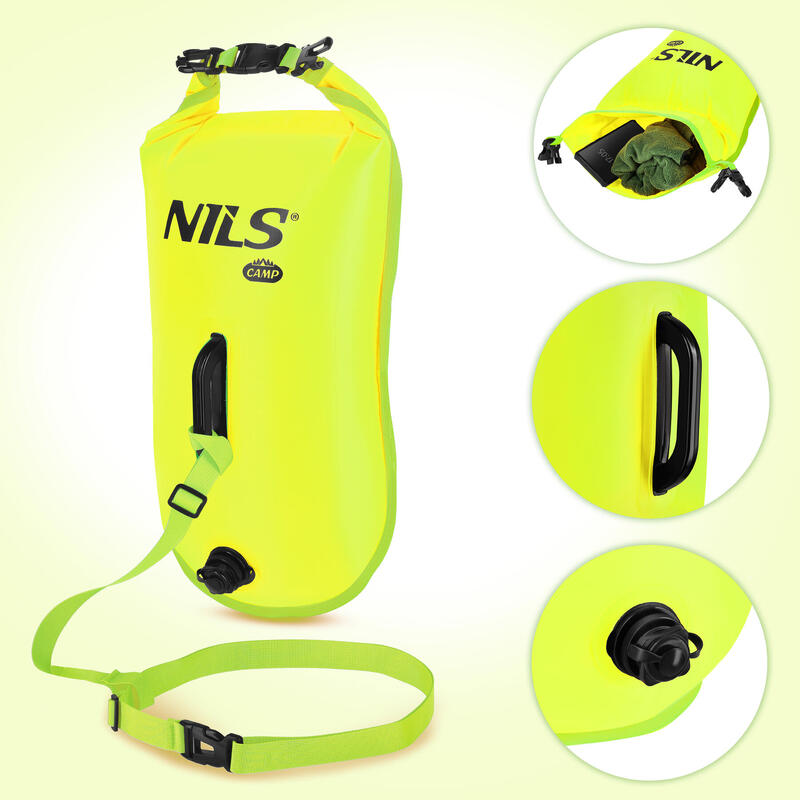 Geamandură gonflabilă de înot 28 l NILS CAMP NC1772