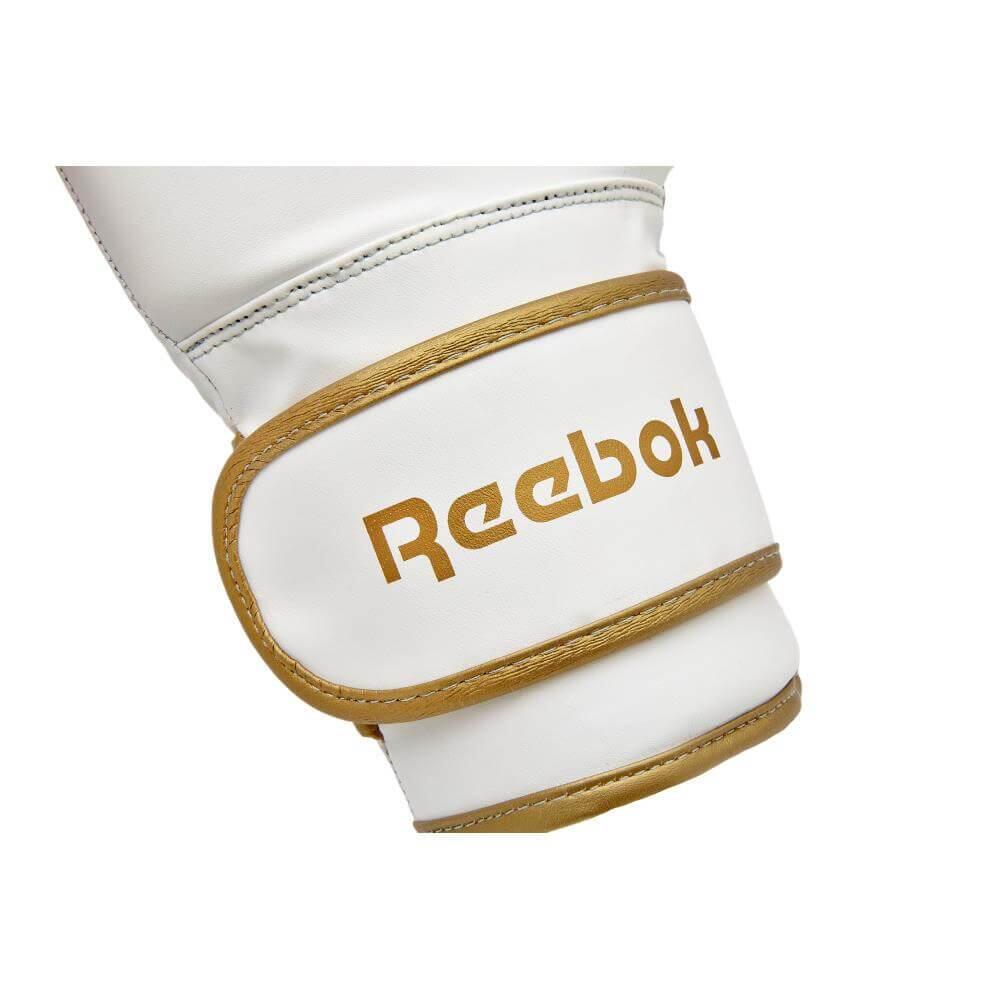 Reebok Boxing Gloves - Gold/White 4/5