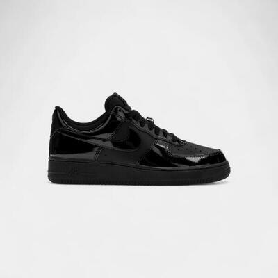 Nike air force 1 low '07 patent black (women's)