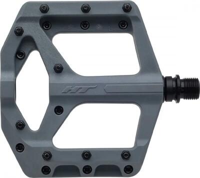 Ht components supreme-c pa32a grijs vlak pedaalpaar