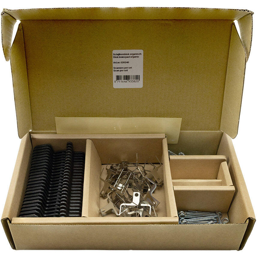 Plaquettes disque Simson VAE, Shimano/Tektro, 25 jeux 5/5
