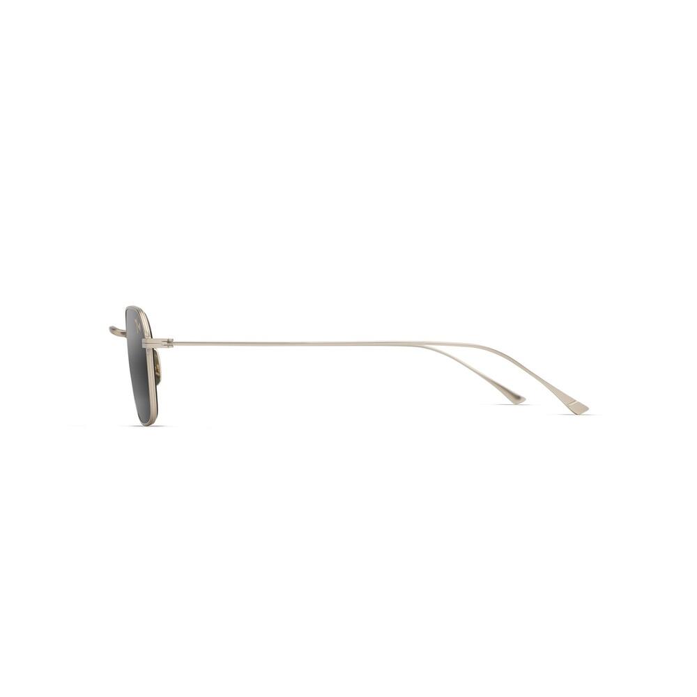 Óculos de Sol Maui Jim Mekala Polarizados em Titânio Unissexo 48 mm 3/3
