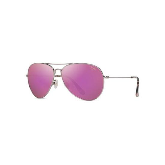 Occhiali da Sole Maui Jim Mavericks Polarizzati in Titanio Unisex 60 mm