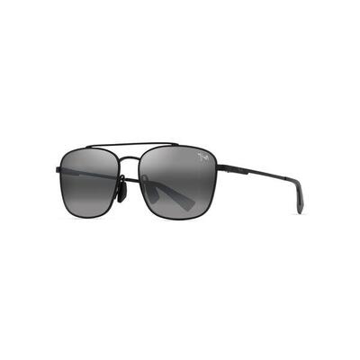 Occhiali da Sole Maui Jim Piwai Af Polarizzati in Titanio Uomo 58 mm