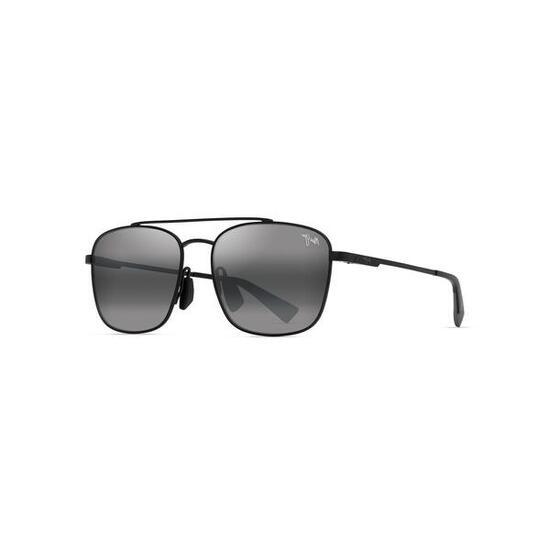 Occhiali da Sole Maui Jim Piwai Af Polarizzati in Titanio Uomo 58 mm