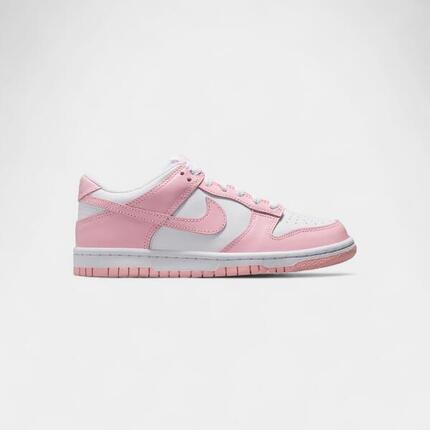Nike Dunk Low White Medium Soft Pink (GS)