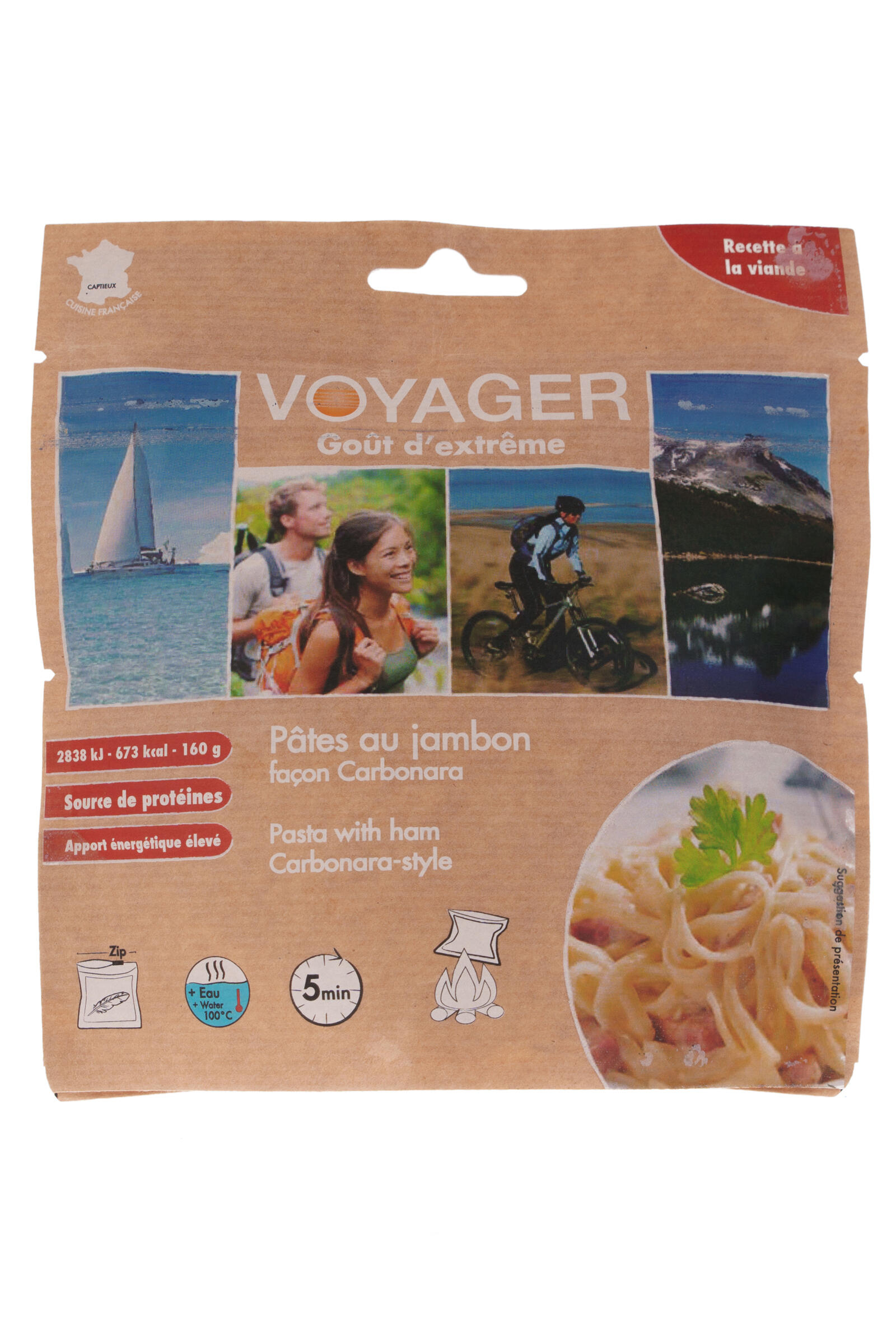 Lyofilizované těstoviny Carbonara 2/2