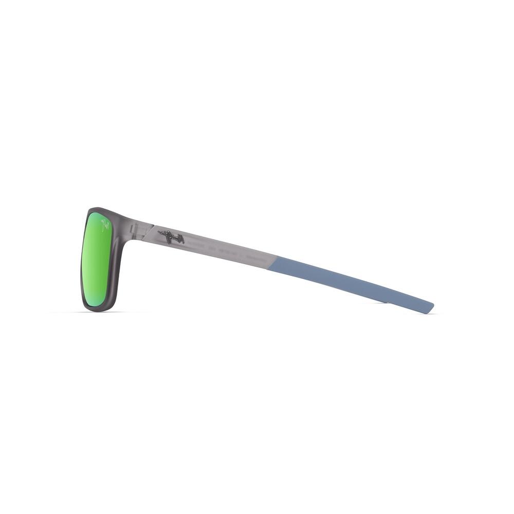 Occhiali da Sole Maui Jim Lehopulu Polarizzati in Acetato Uomo 58 mm 3/3
