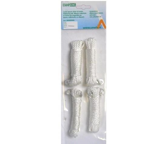CampKing Abspannleine Nylon 3 m, 4er-Set mit Tasche