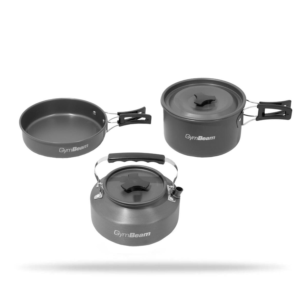 GYMBEAM Sada na vaření outdoorová hliníková Outdoor Cookware