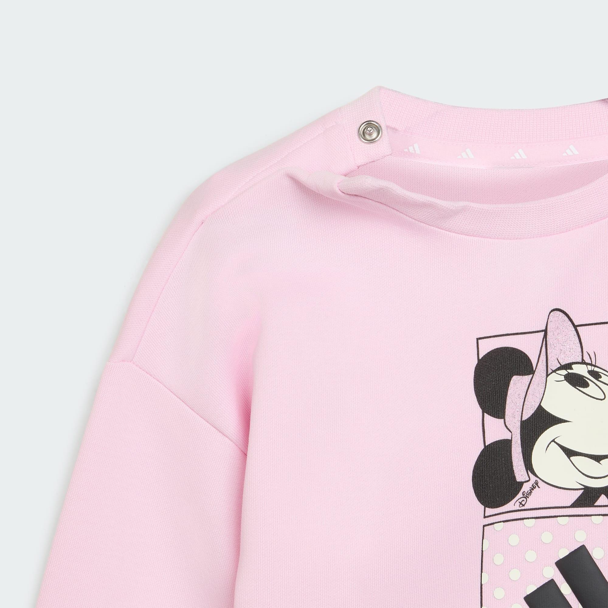 CONJUNTO COM T-SHIRT MINNIE MOUSE ADIDAS DISNEY 2/5