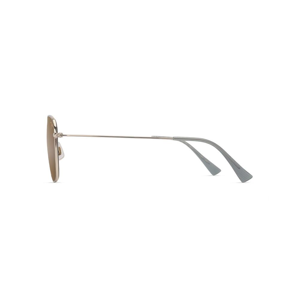 Occhiali da Sole Maui Jim Olali Af Polarizzati in Metallo Unisex 55 mm 3/3