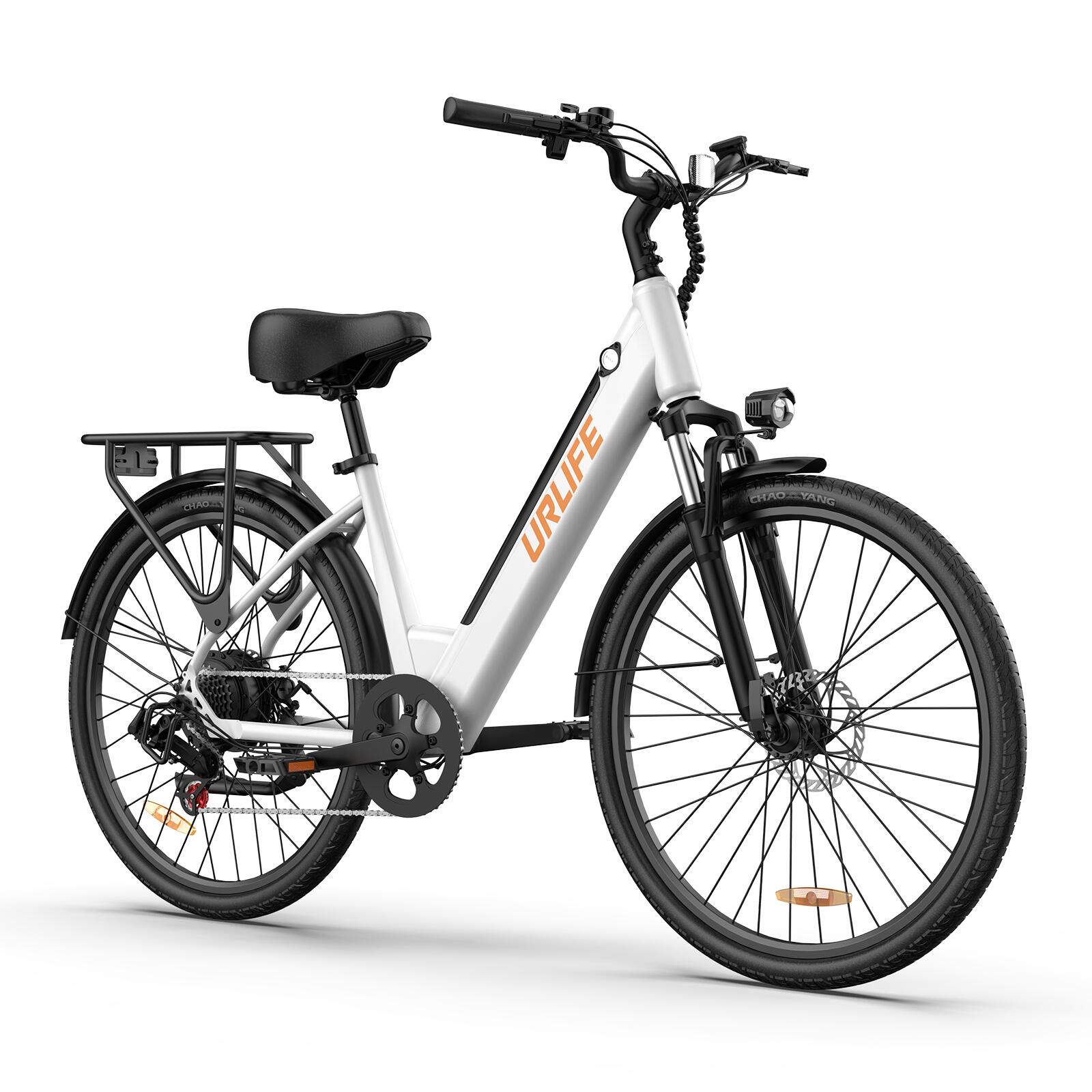 URLIFE E26 26" elektrische fiets 250W 48V 10.4Ah 5/7