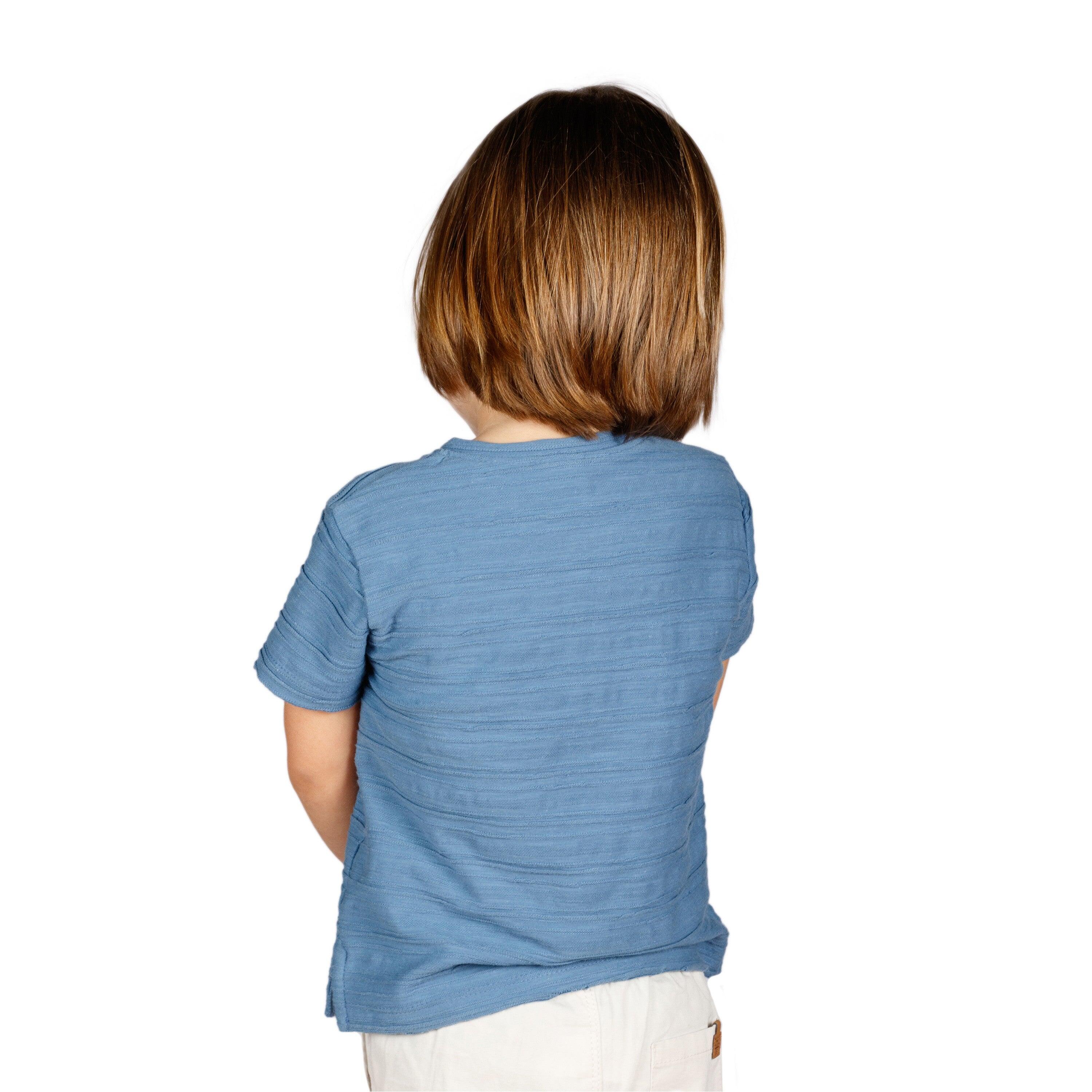 Camiseta de bebé azul 5/5