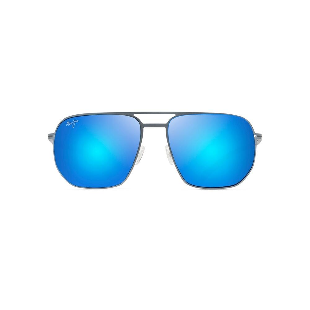 Óculos de Sol Maui Jim Sharks Cove Polarizados em Metal Unissexo 55 mm 2/3