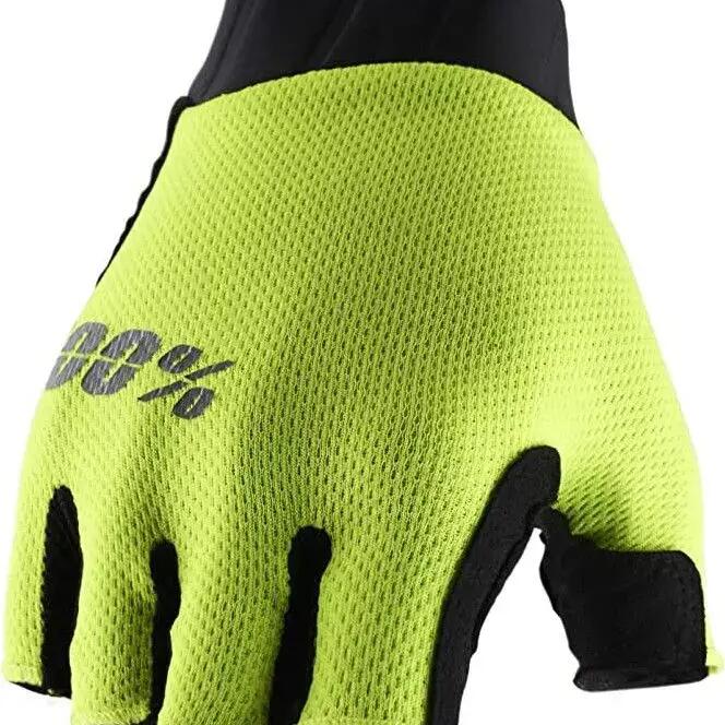 Short gloves 100% Exceeda Gel Yellow