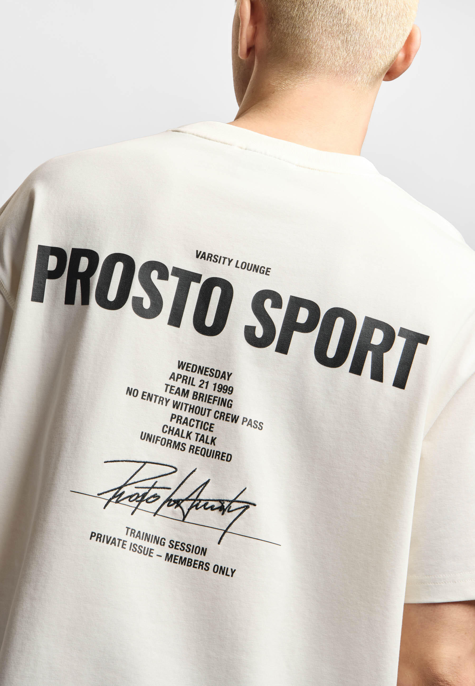 Koszulka sportowa męska Prosto Club z krótkim rękawem 3/6
