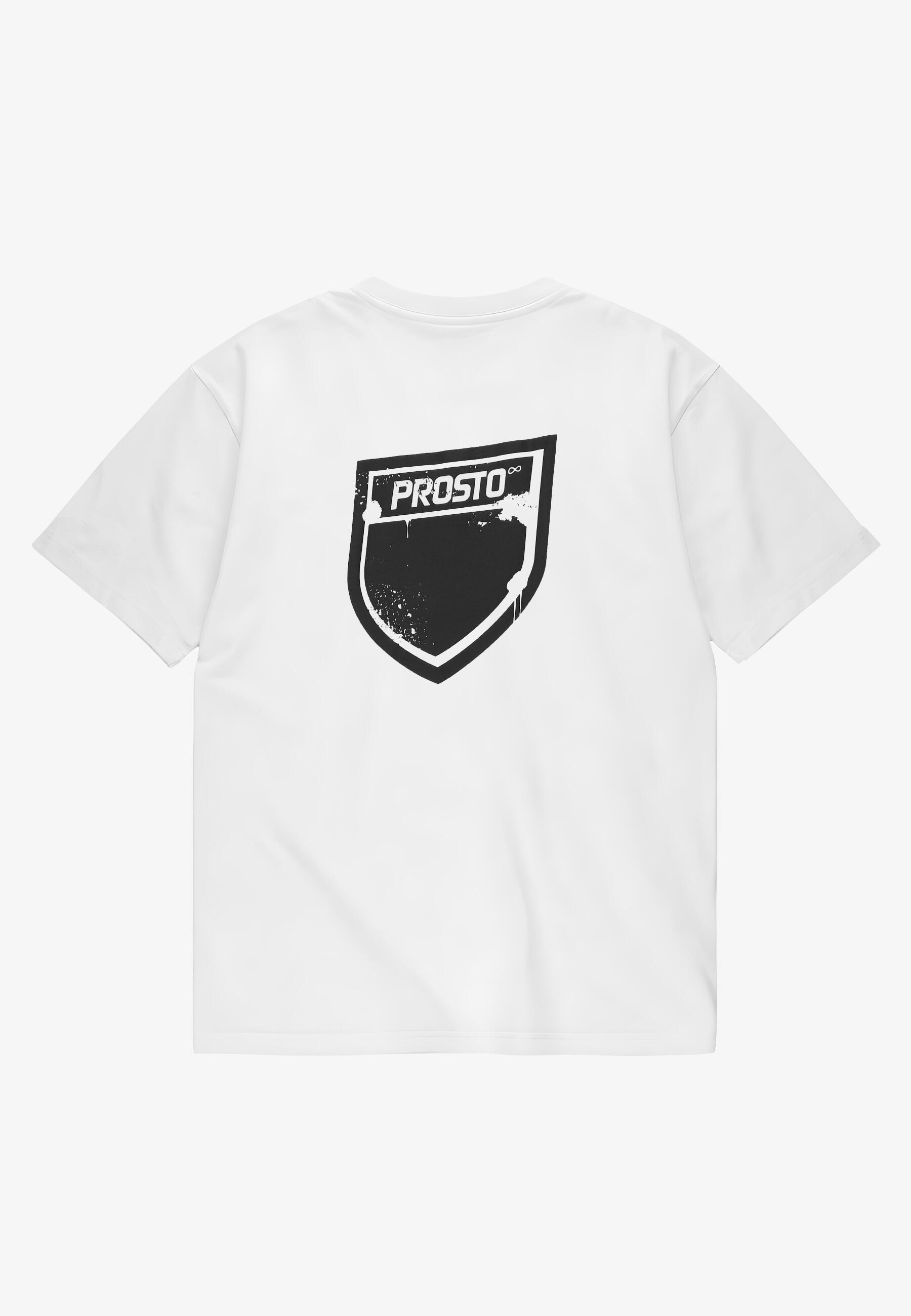 Koszulka sportowa męska Prosto Shield Splash z krótkim rękawem 5/7