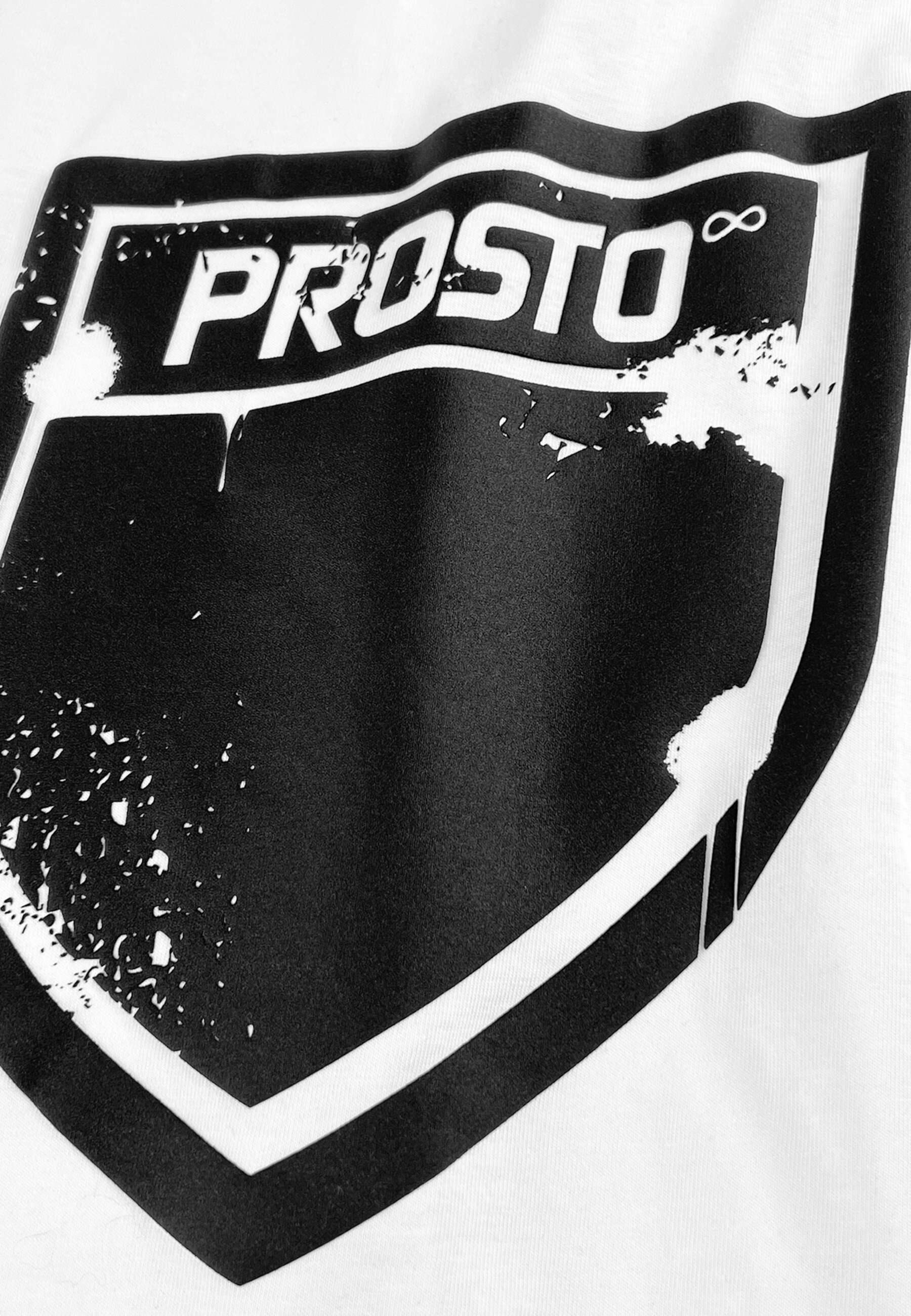Koszulka sportowa męska Prosto Shield Splash z krótkim rękawem 7/7