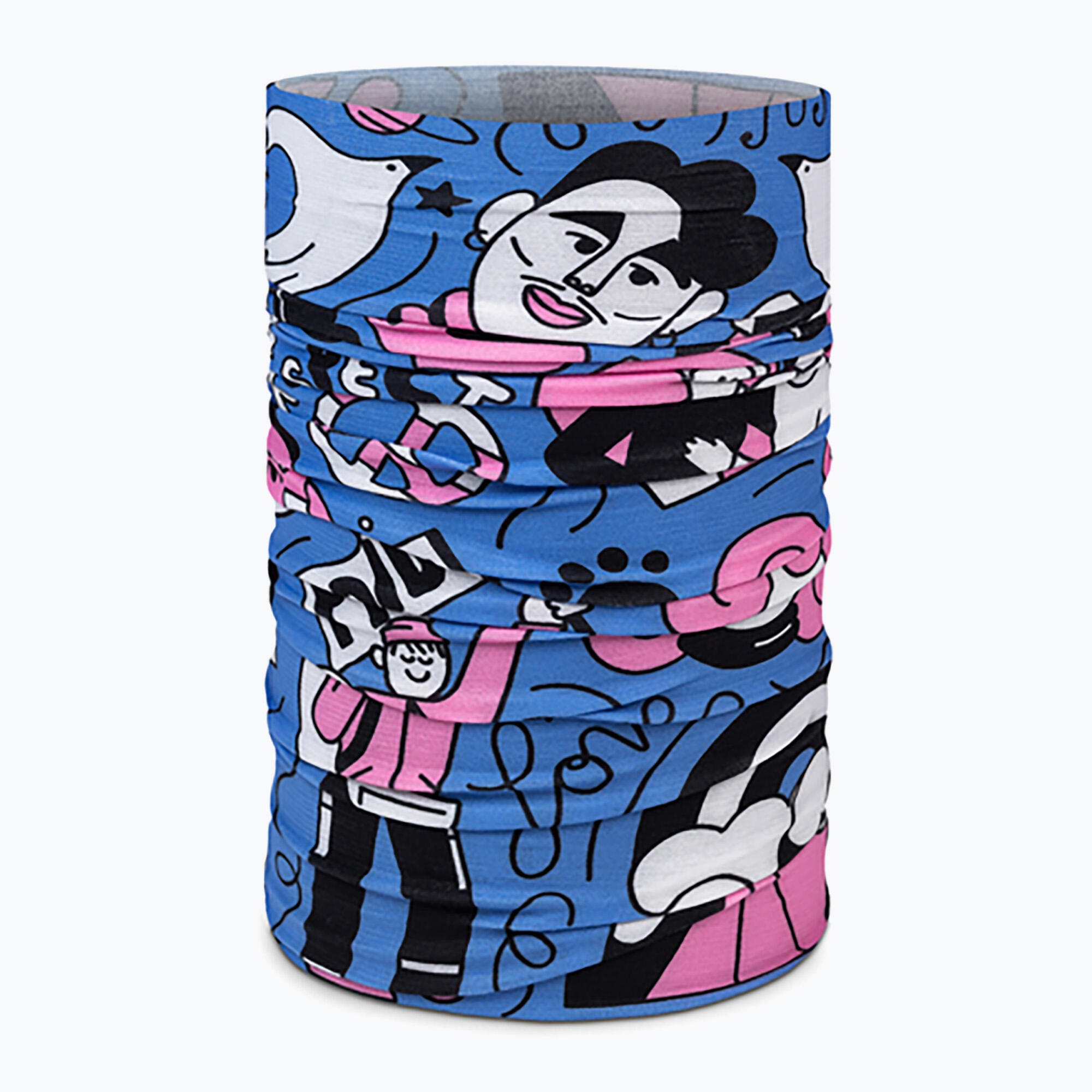 Chusty wielofunkcyjne BUFF Coolnet UV Twin Pack Love 3/7