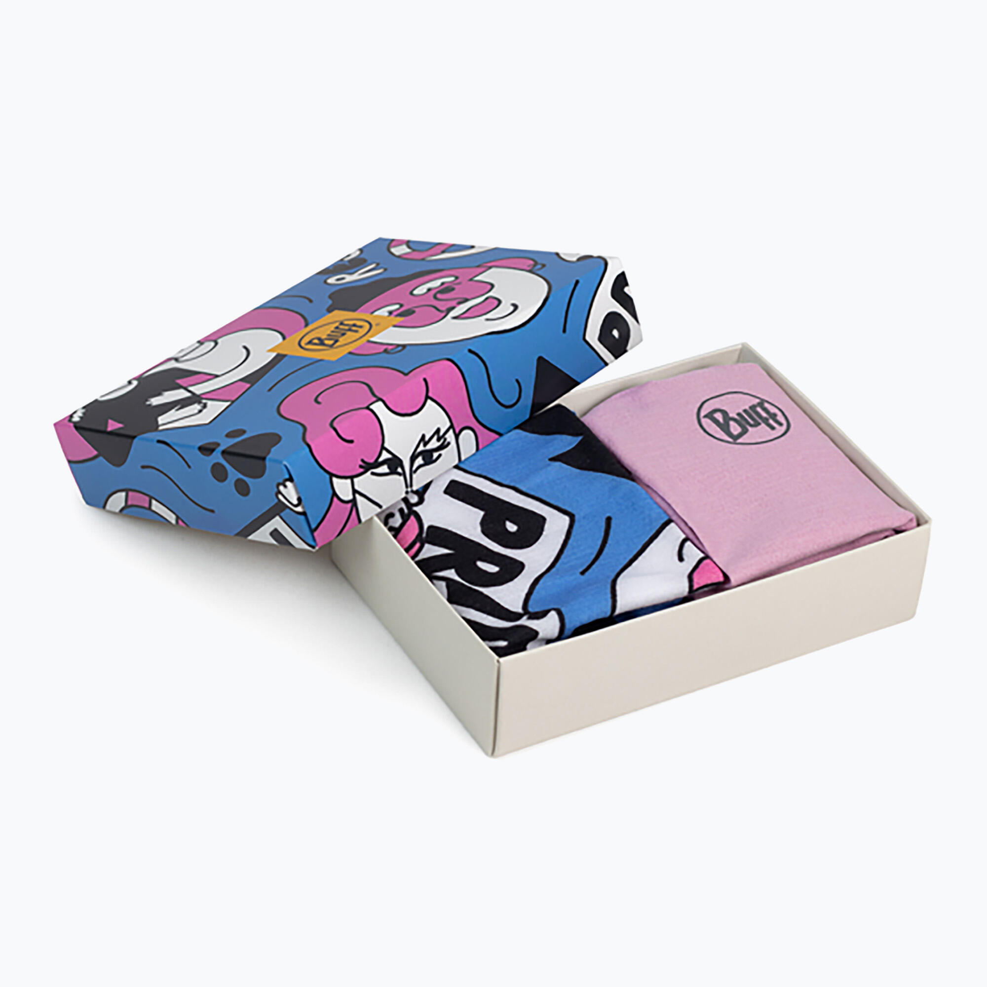 Chusty wielofunkcyjne BUFF Coolnet UV Twin Pack Love 7/7