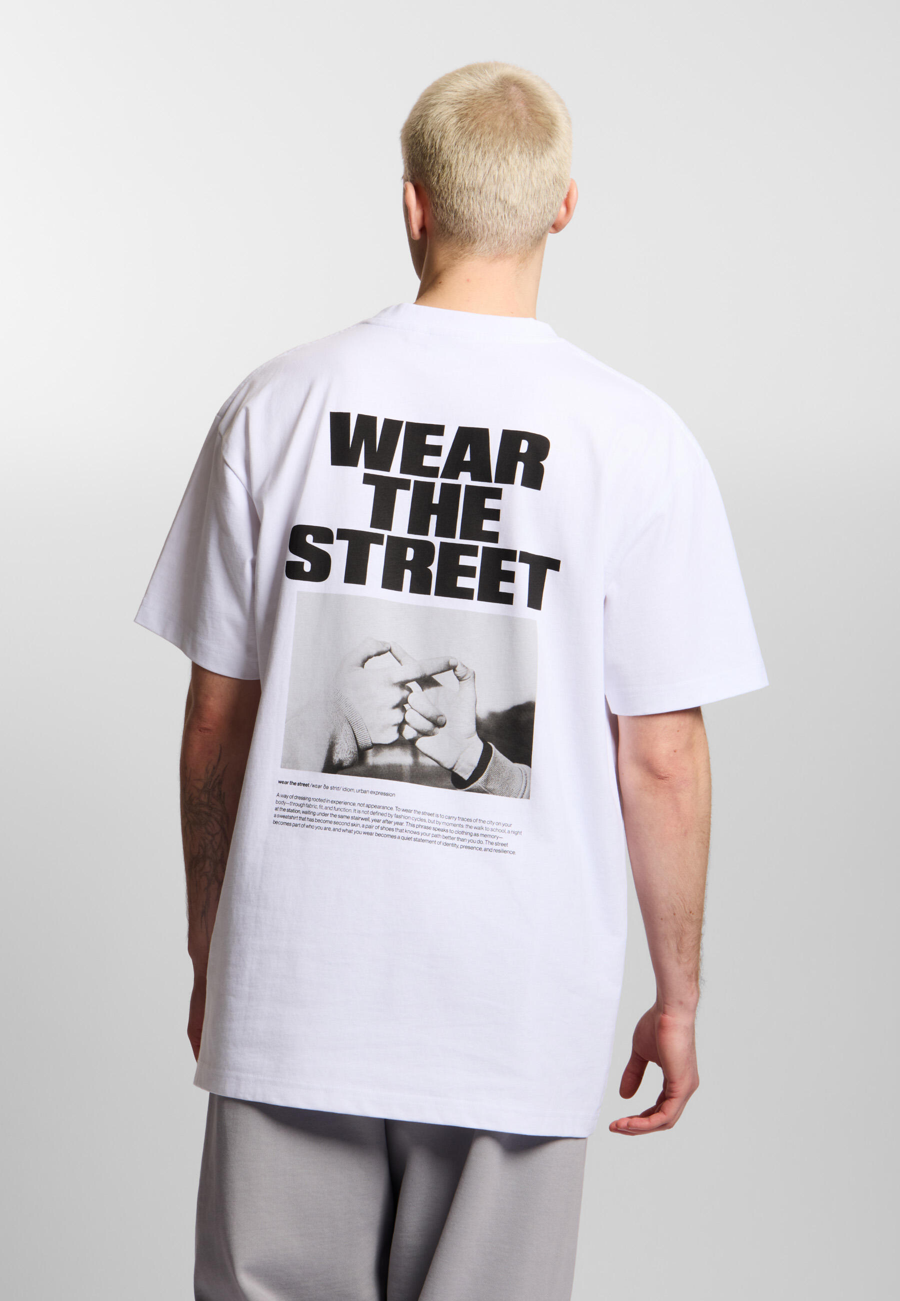 Koszulka sportowa męska Prosto Wear The Street z krótkim rękawem 2/7