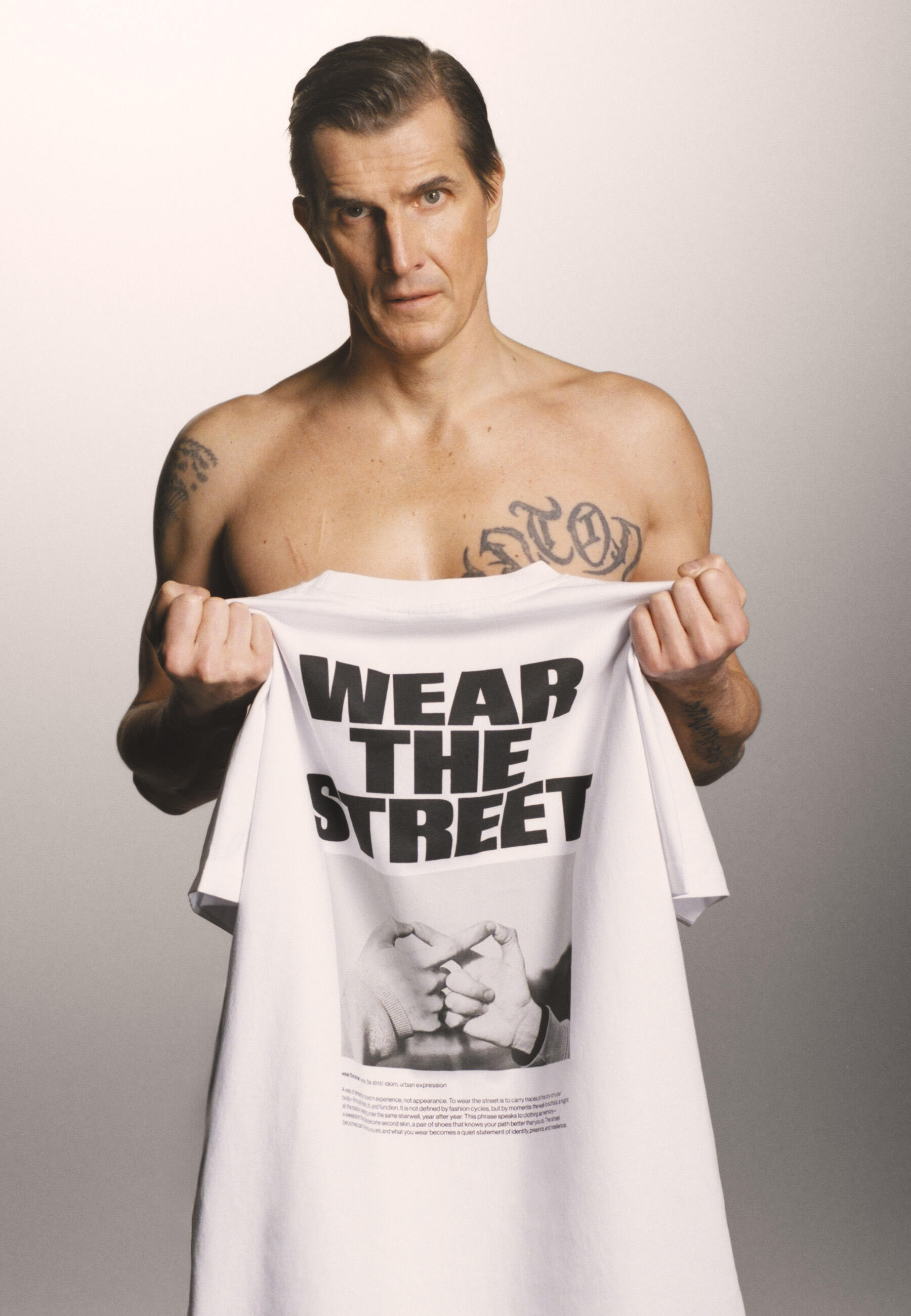 Koszulka sportowa męska Prosto Wear The Street z krótkim rękawem 7/7