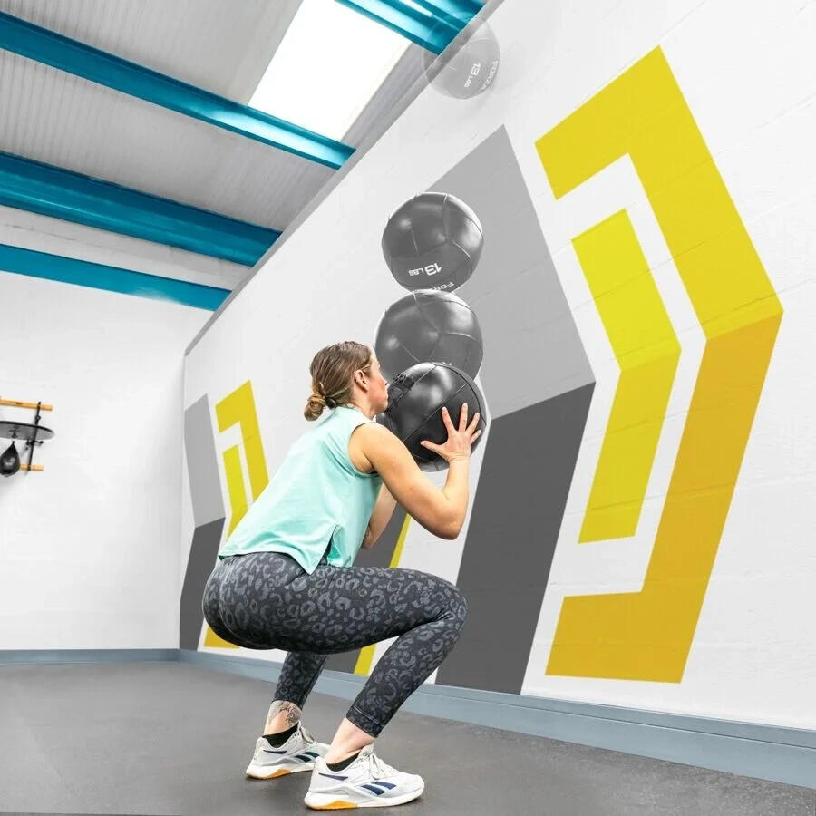 Medicinbal FORZA Wall Ball 12 kg 7/7