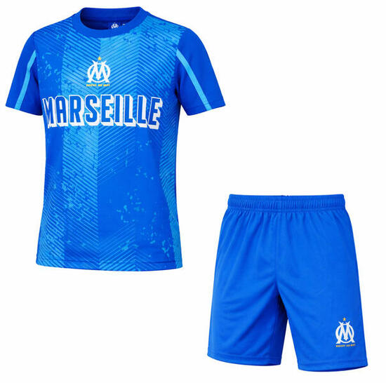 Ensemble Maillot short OM - Collection officielle OLYMPIQUE DE MARSEILLE