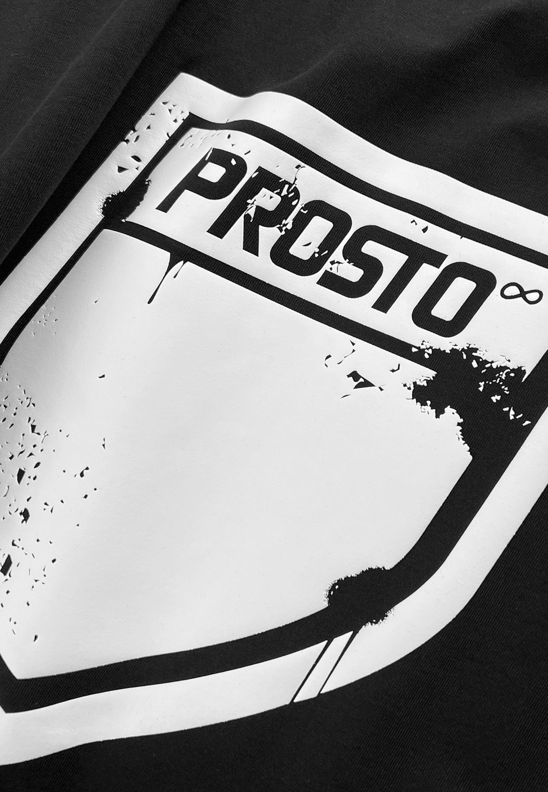 Koszulka sportowa męska Prosto Shield Splash z krótkim rękawem 7/7