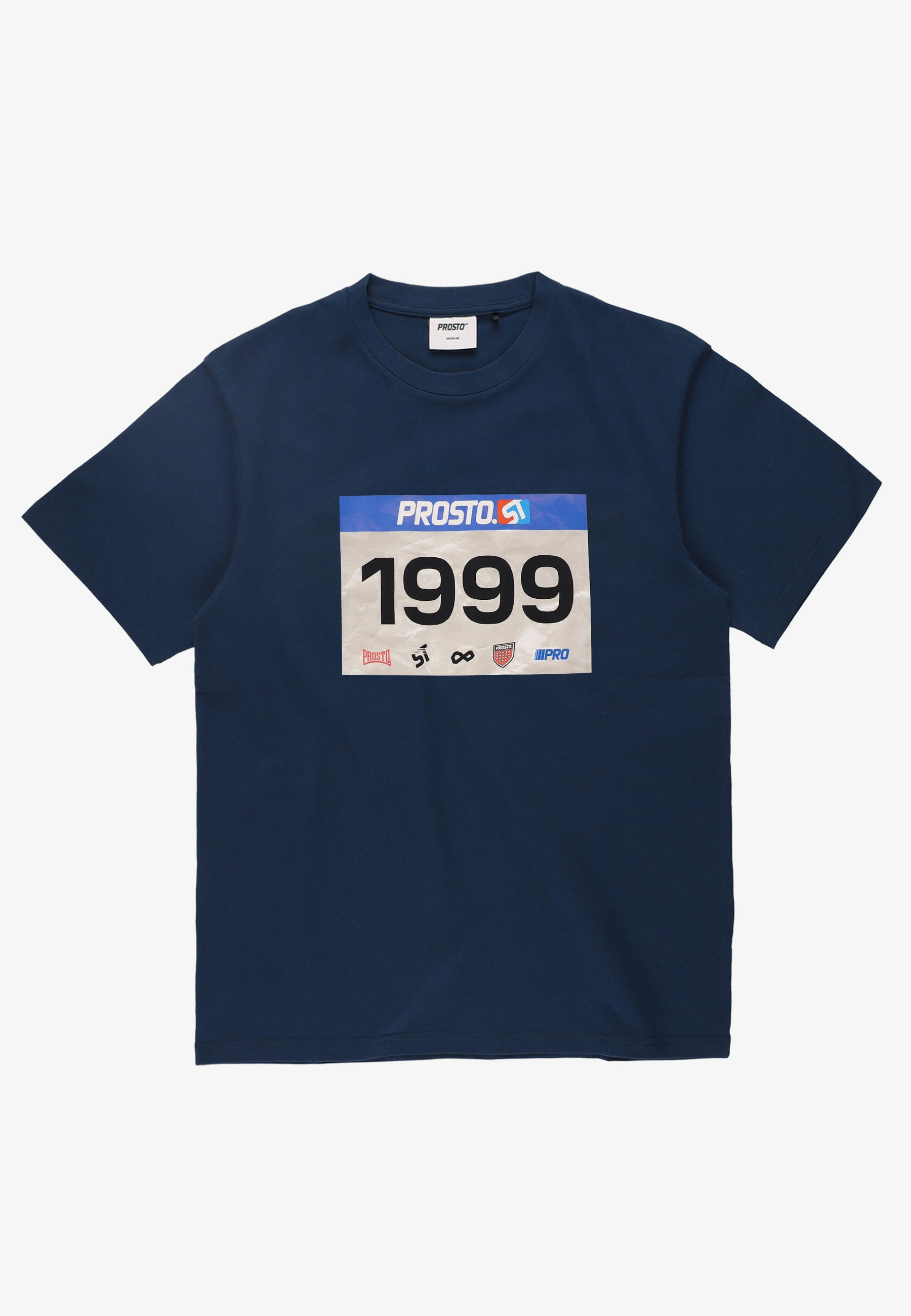Koszulka sportowa męska Prosto Runner z krótkim rękawem 3/6