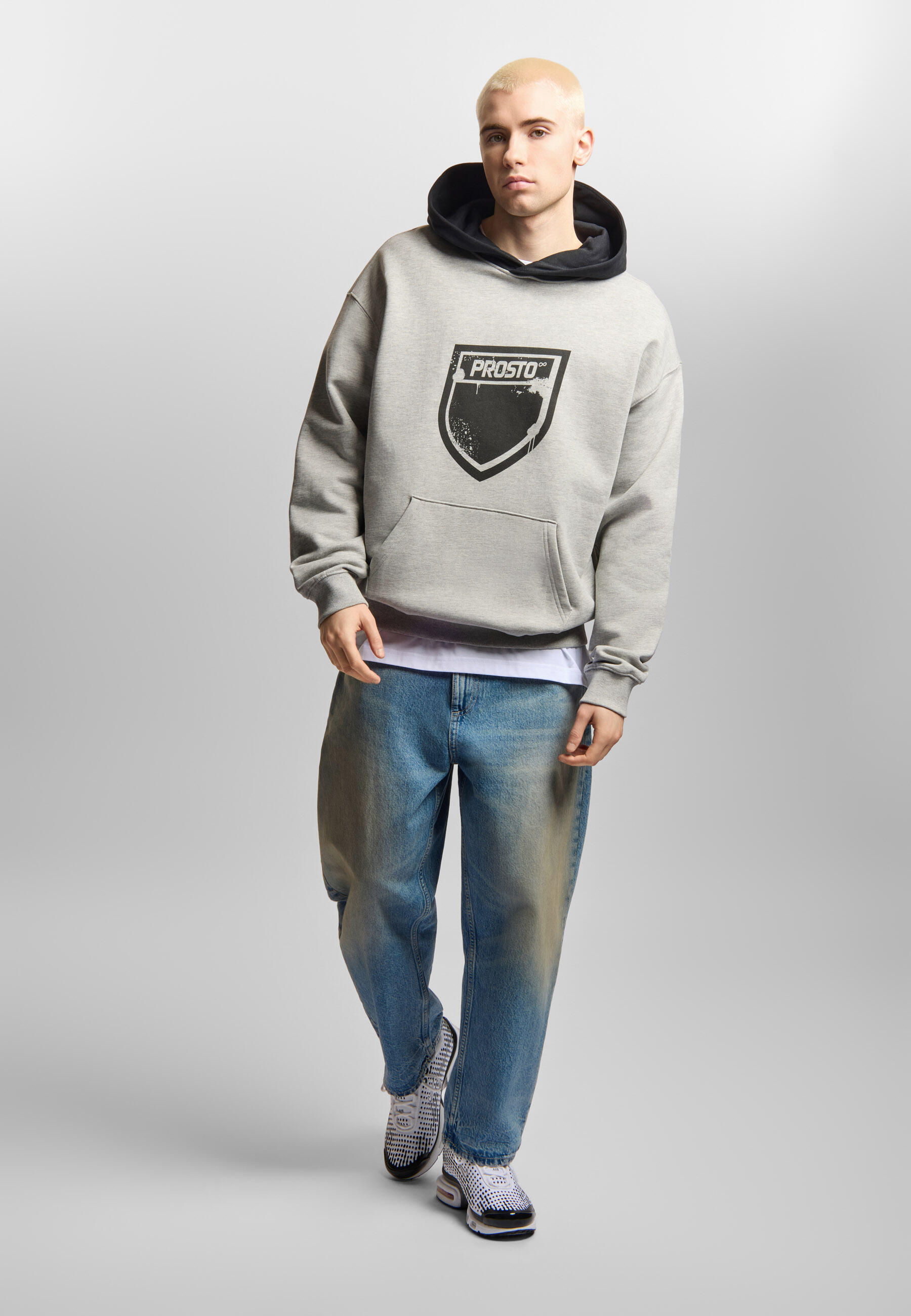 Bluza sportowa męska Prosto Splash Shield z kapturem