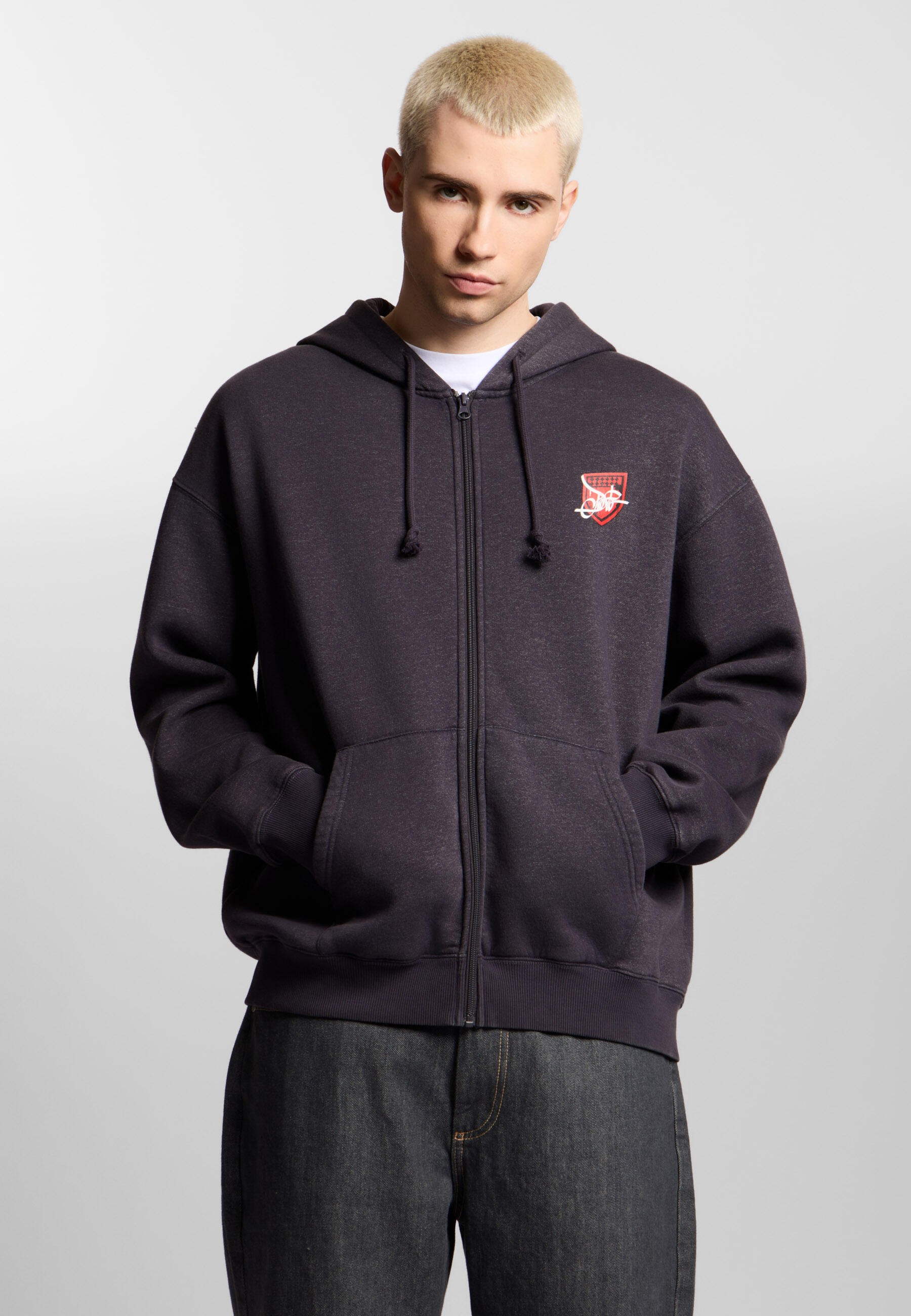 Bluza sportowa męska Prosto Damage Target z kapturem 1/6