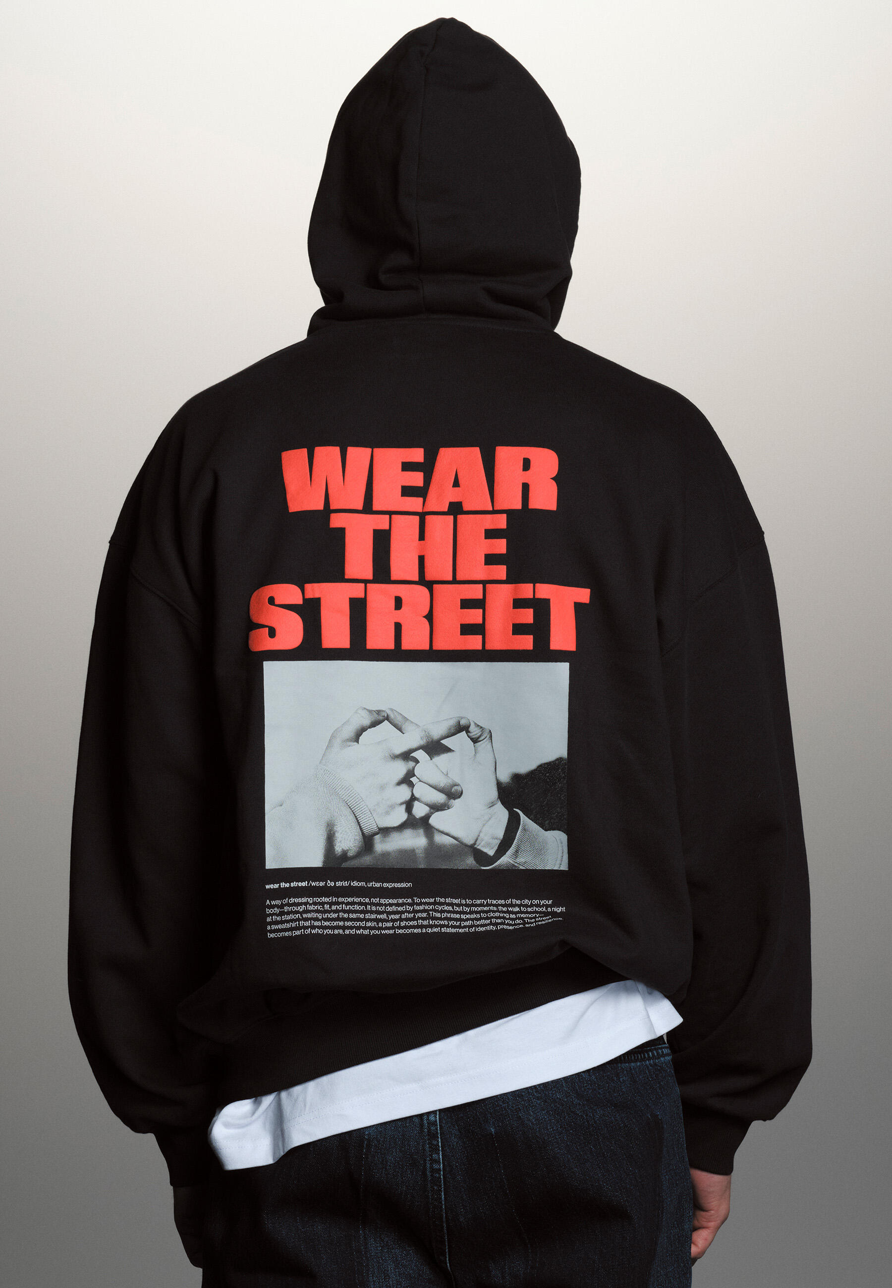 Bluza sportowa męska Prosto Wear The Street z kapturem 6/7