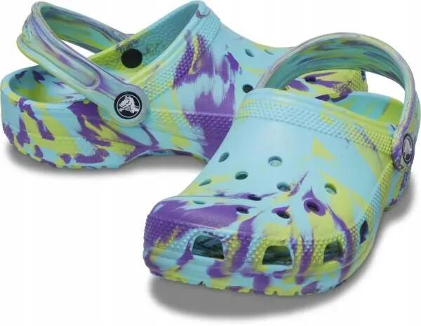 Chodaki Dla Dzieci Crocs Classic Marbled Kids Clog 2/6