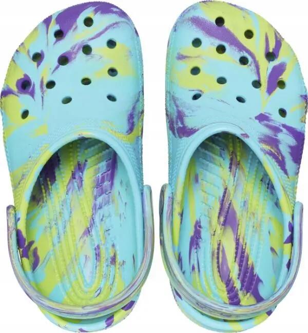 Chodaki Dla Dzieci Crocs Classic Marbled Kids Clog 6/6