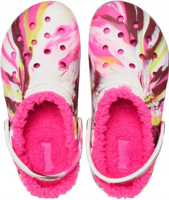 Chodaki Dla Dzieci Crocs Classic Lined Marbled Clog 6/6