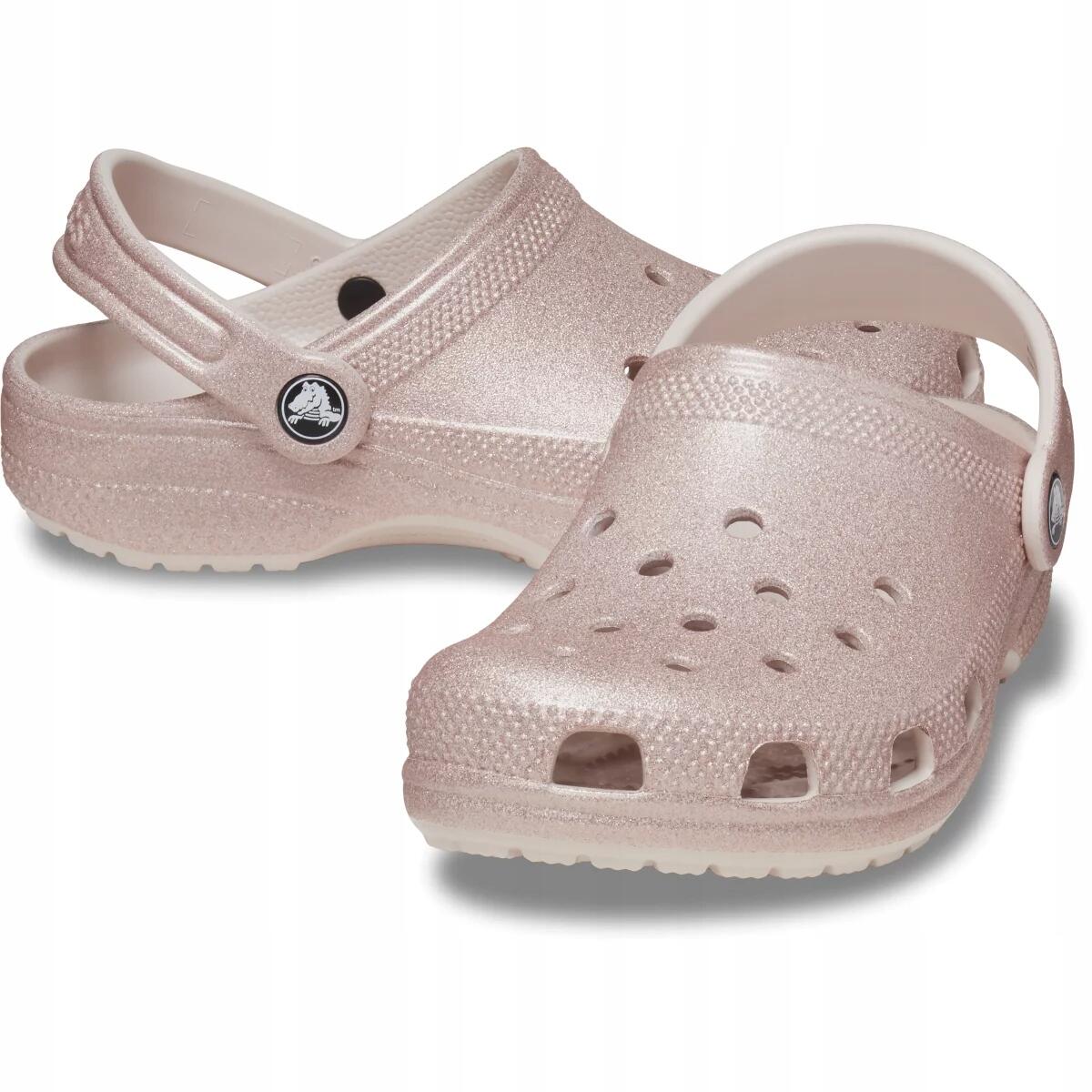 Chodaki Dla Dzieci Crocs Classic Glitter Kids Clog 2/6