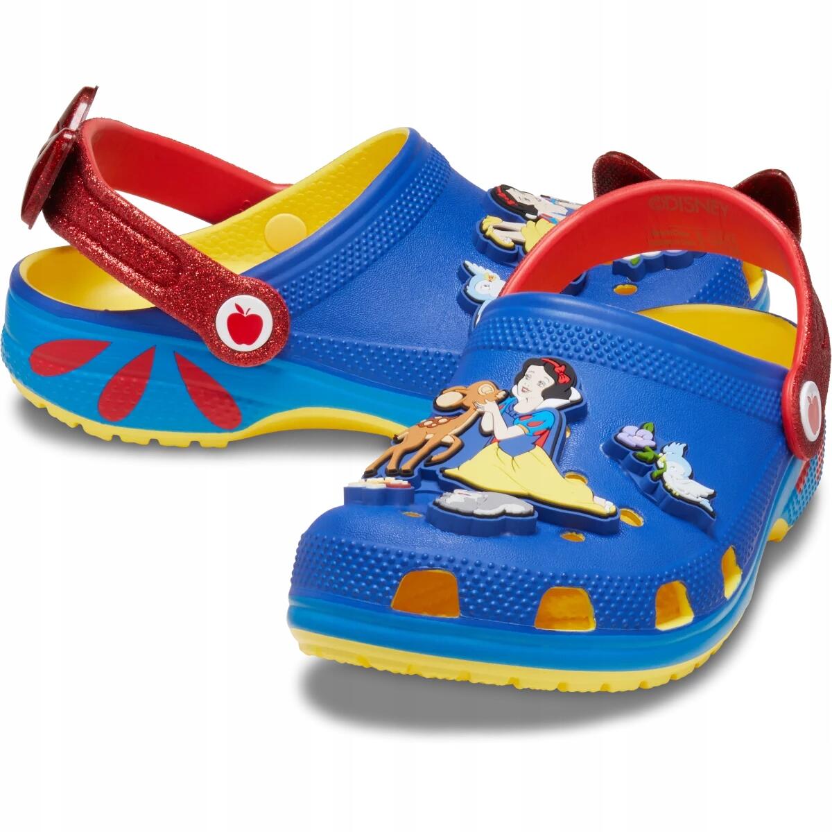Chodaki Dla Dzieci Crocs Snow White Classic Clog 2/6