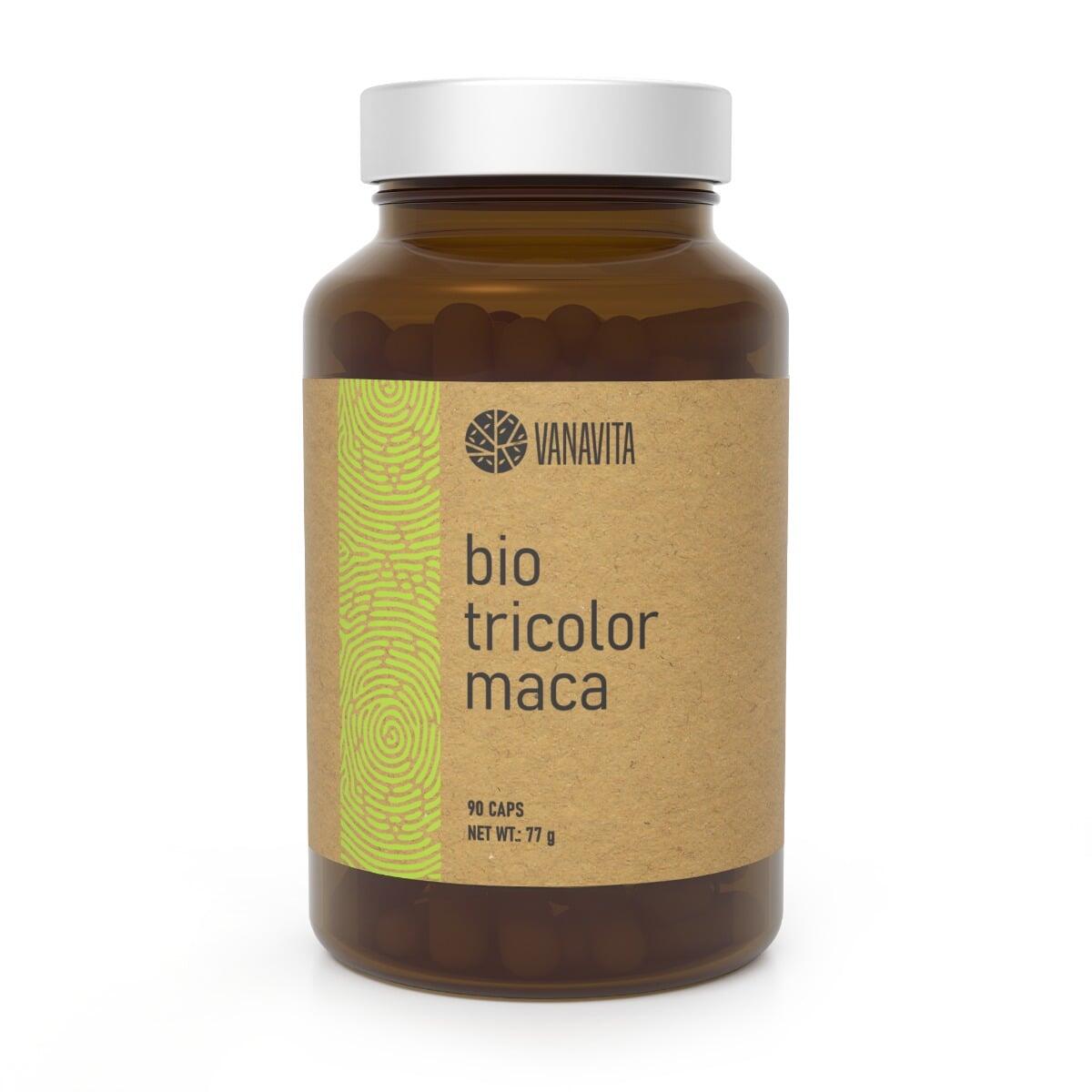 GYMBEAM Maca Tricolor kapsle BIO 90 kapslí