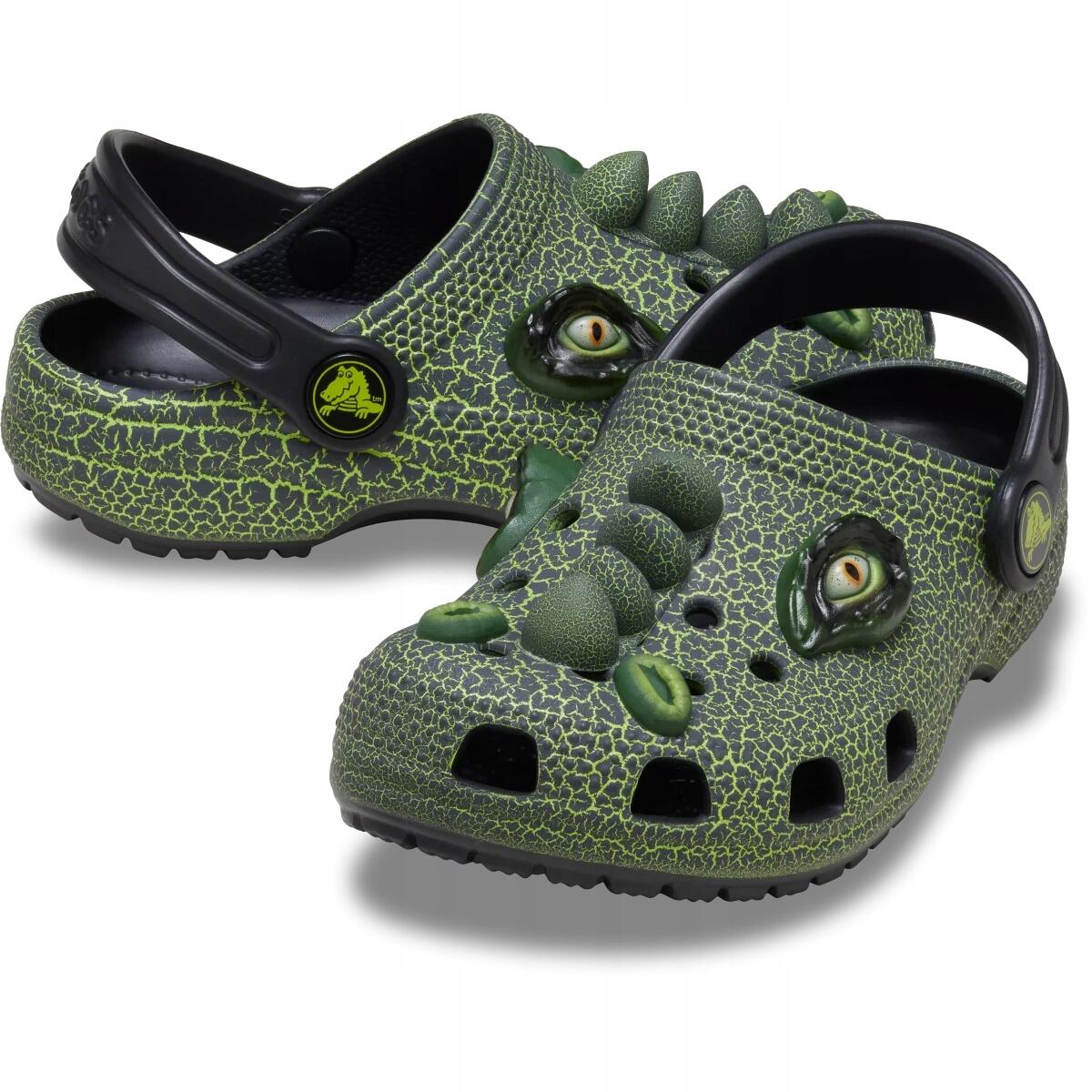 Chodaki Dla Dzieci Crocs Classic I Am Scary Dino Clog 2/6