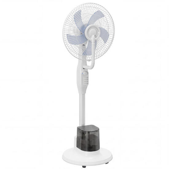 Ventilador Nebulizador HOMCOM 45x40x128 cm Blanco