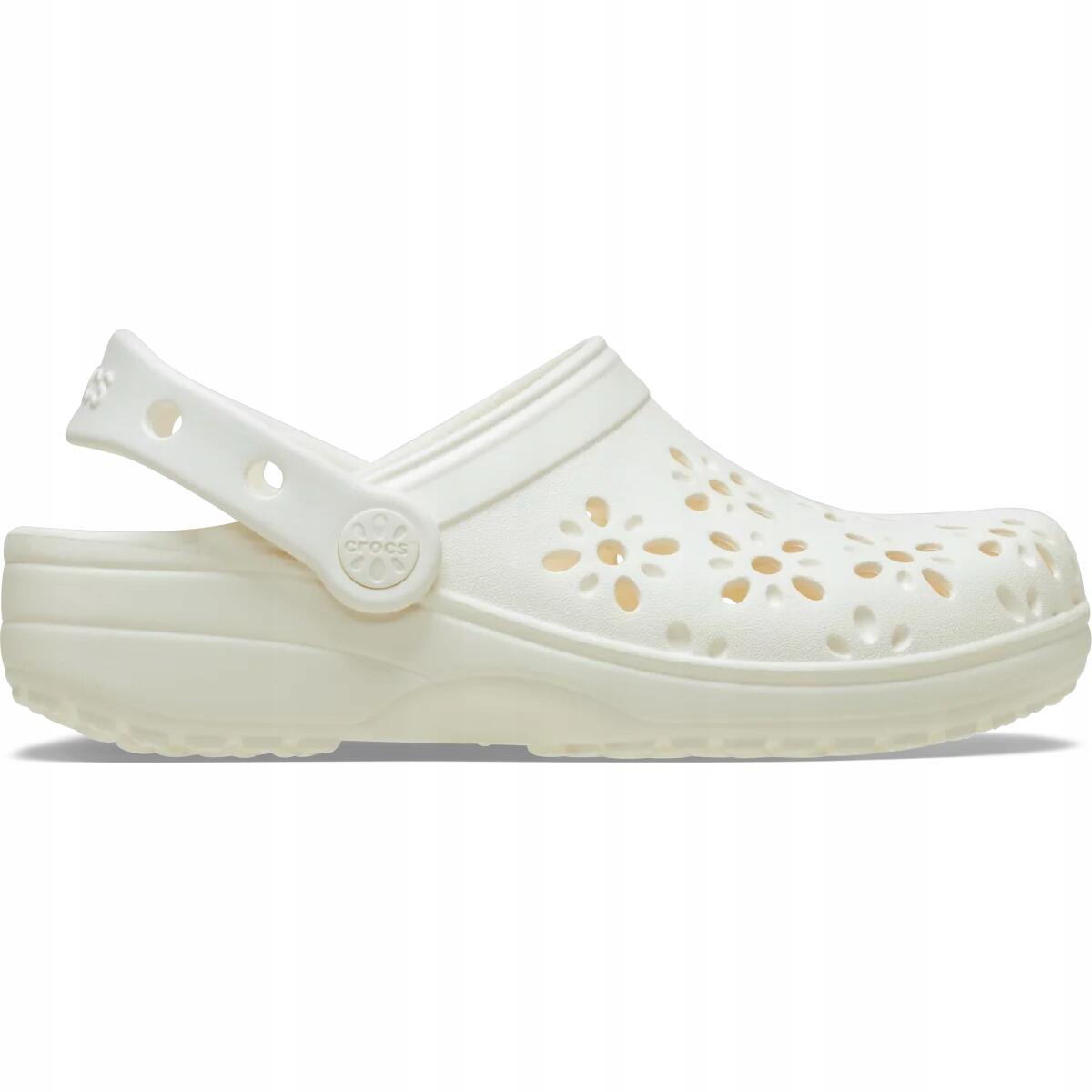 Chodaki Dla Dzieci Crocs Classic Floral Cut Out Clog 3/7