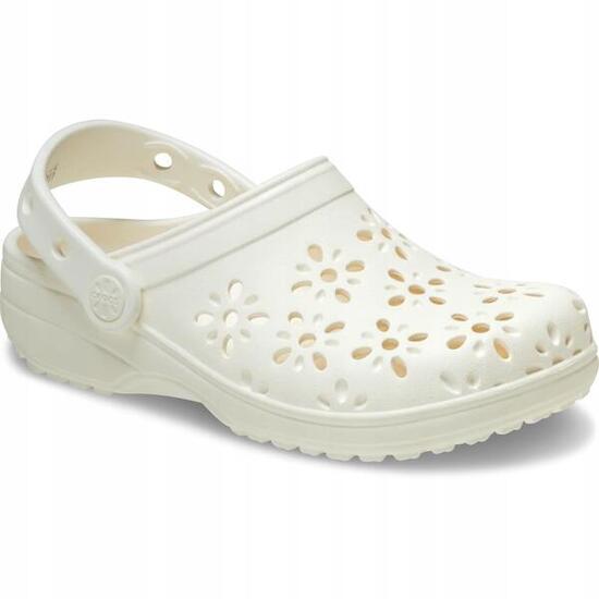 Chodaki Dla Dzieci Crocs Classic Floral Cut Out Clog
