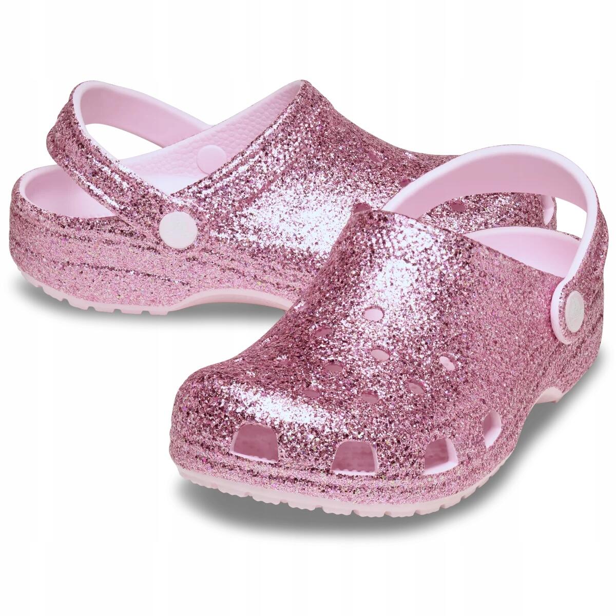 Chodaki Dla Dzieci Crocs Classic Chunky Glitter Clog 2/6