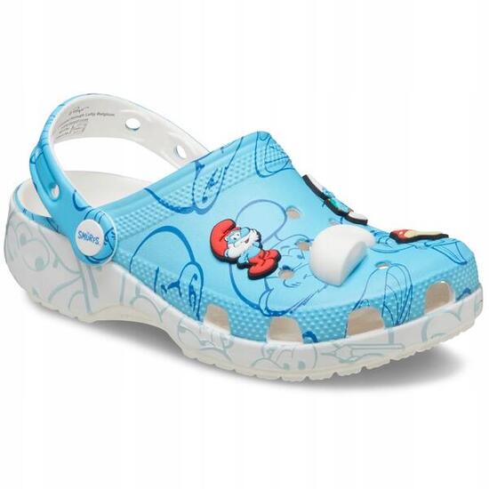 Chodaki Dla Dzieci Crocs Classic Smurfs Clog