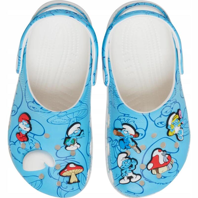 Chodaki Dla Dzieci Crocs Classic Smurfs Clog
