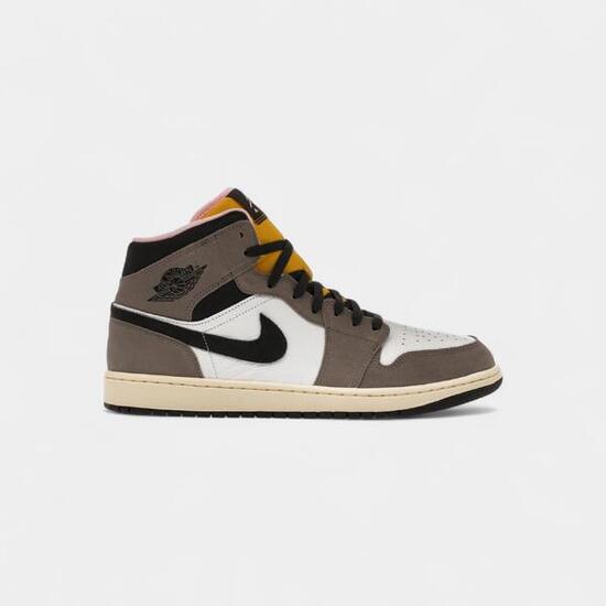 Jordan 1 Mid SE White Cave Stone