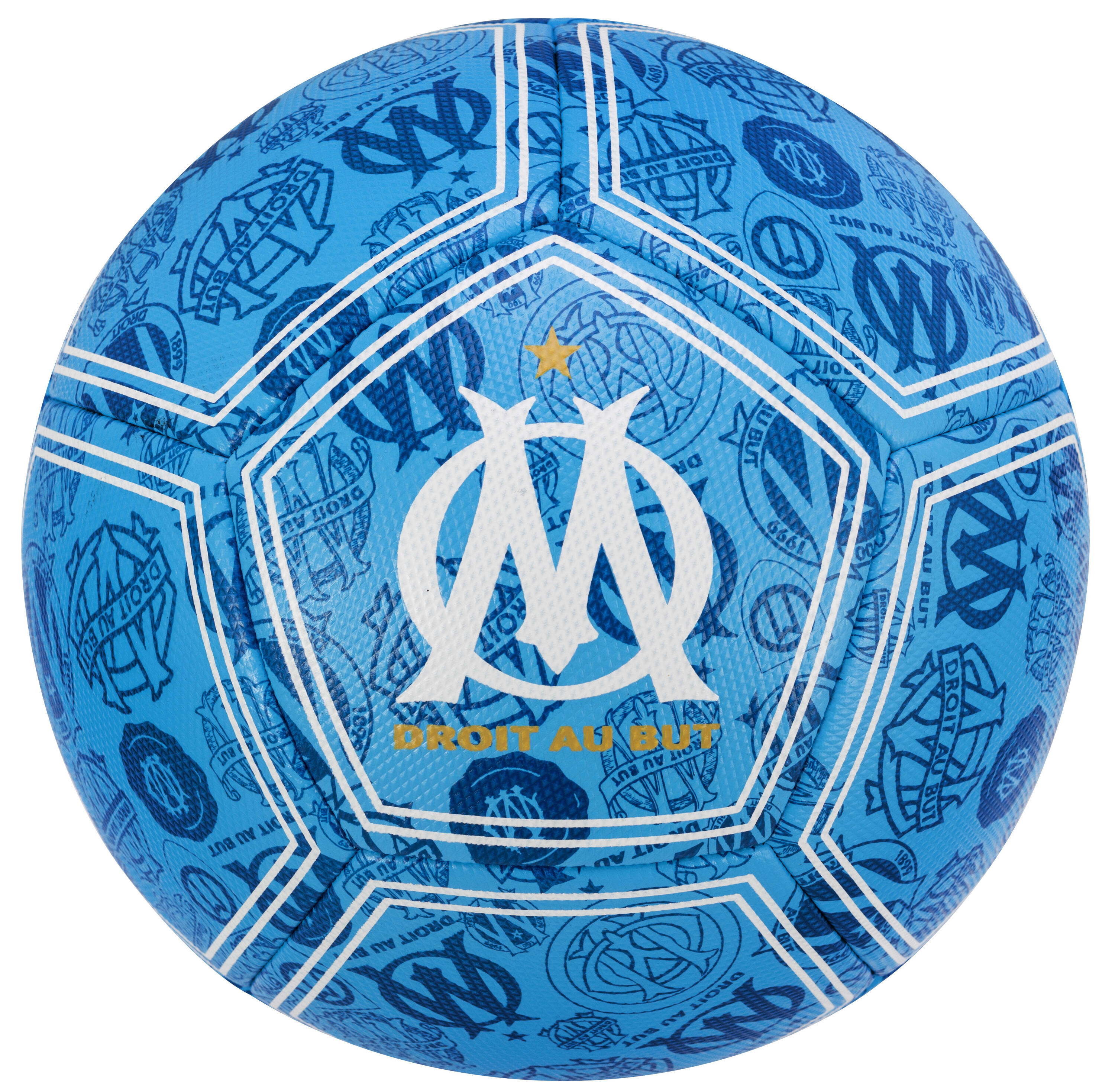 Ballon de football OM - Collection officielle OLYMPIQUE DE MARSEILLE - Taille 5 1/2